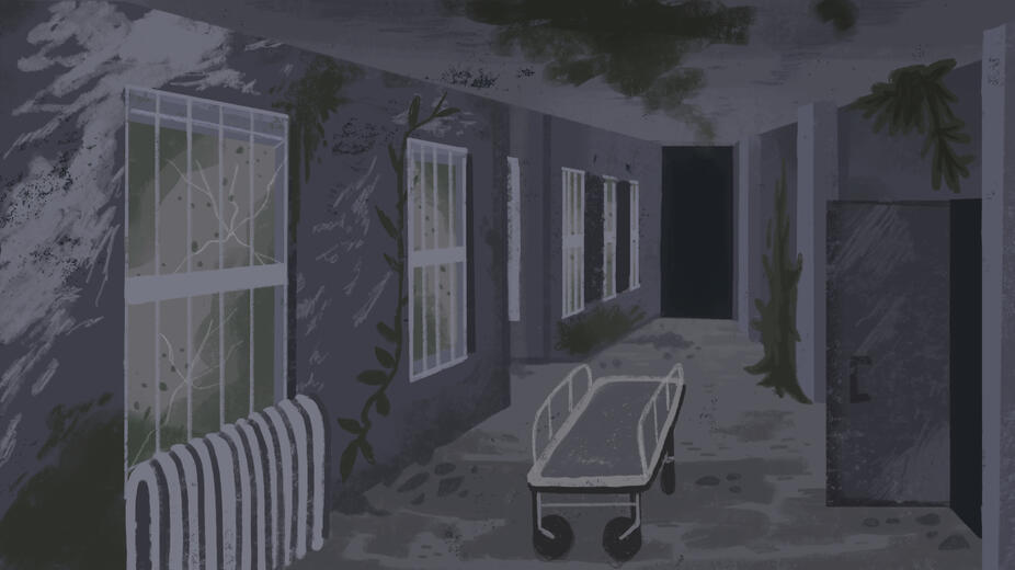 Abandoned Hospital / Rhexa's Wolf