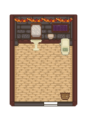 Coffee Shop Bathroom